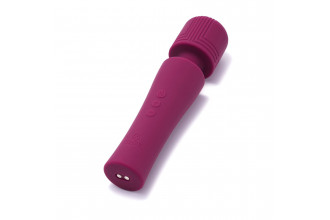 Фиолетовый wand-вибратор Selove PulseWand - 20,3 см.