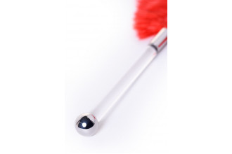 Красное страусиное пёрышко - 40 см. Красное страусиное пёрышко - 40 см.