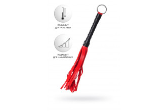 Красно-черный флоггер Anonymo - 28 см. Красно-черный флоггер Anonymo - 28 см.