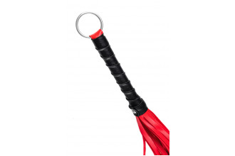 Красно-черный флоггер Anonymo - 28 см. Красно-черный флоггер Anonymo - 28 см.