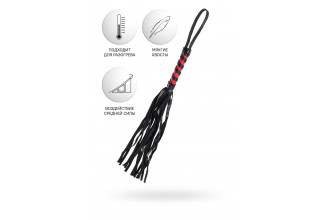 Черно-красный флоггер Anonymo - 45 см.