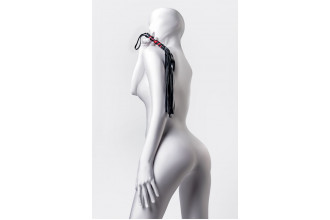 Черно-красный флоггер Anonymo - 45 см.