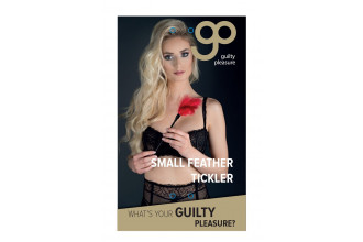 Пластиковая метелочка с красными пёрышками Small Feather Tickler - 32 см.