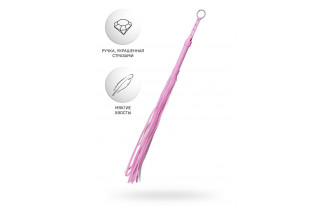 Розовый флоггер Anonymo - 64 см.