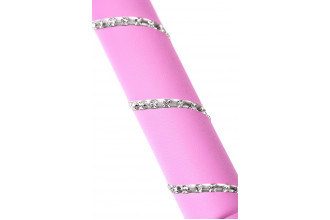 Розовый флоггер Anonymo - 64 см.