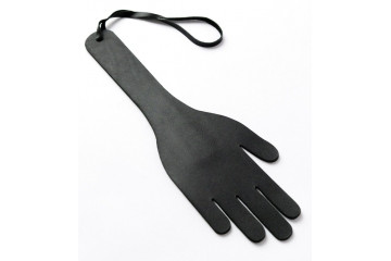 Черный гибкий падлл Рука с петелькой