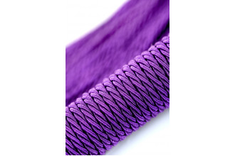 Сиреневый флоггер из веревки Theatre - 48,5 см.