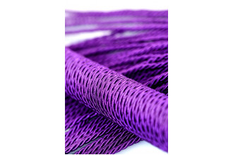 Сиреневый флоггер из веревки Theatre - 48,5 см.