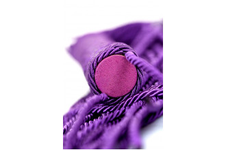 Сиреневый флоггер из веревки Theatre - 48,5 см.