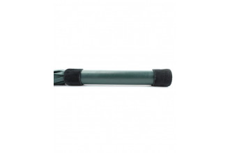 Изумрудная плеть Emerald Leather Whip с гладкой ручкой - 45 см.