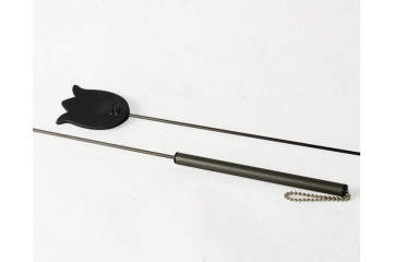 Черный стек Тюльпан - 60 см.