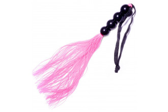 Розовая силиконовая плеть - 35,5 см.