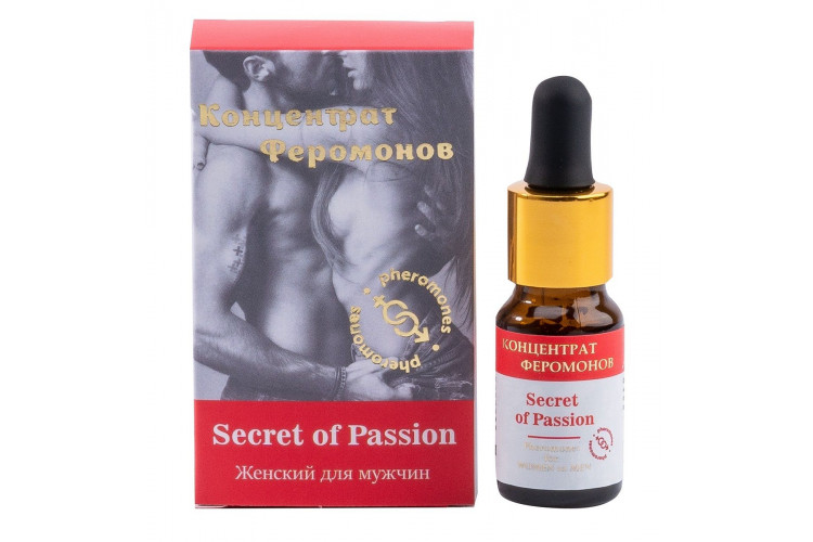 Женский концентрат феромонов Secret of Passion - 9 мл.