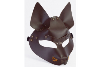 Коричневая маска Wolf