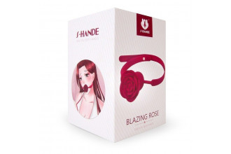 Розовый виброкляп Blazing Rose