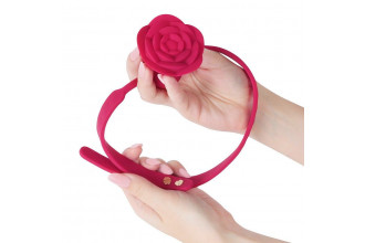 Розовый виброкляп Blazing Rose
