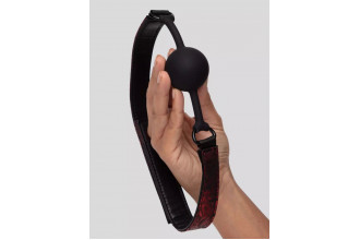 Кляп-шар на двусторонних ремешках Reversible Silicone Ball Gag