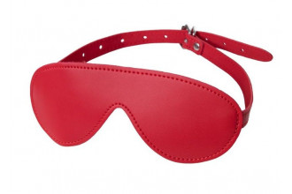 Красная маска Anonymo из искусственной кожи