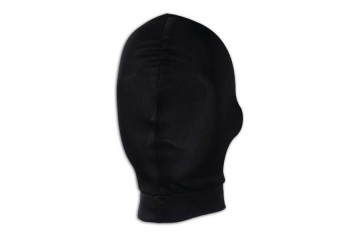 Черная глухая маска на голову