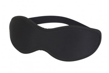 Неопреновая черная маска на глаза