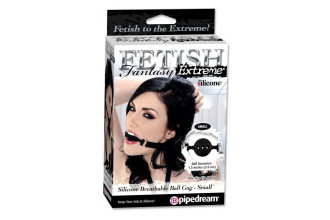 Силиконовый кляп-шар с отверстиями для дыхания Silicone Breathable Ball Gag Small
