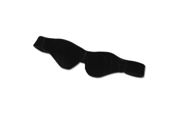 Мягкая черная маска на глаза