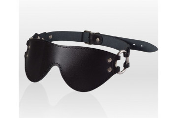 Маска из натуральной кожи с велюровой подкладкой