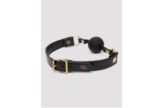 Черный кляп-шар Bound to You Faux Leather Ball Gag Черный кляп-шар Bound to You Faux Leather Ball Gag