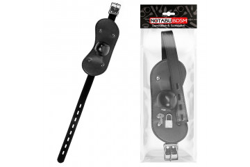 Оригинальный кляп с широким ремешком