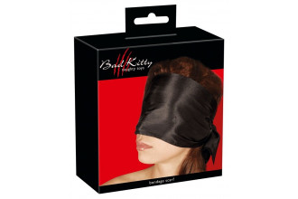 Широкая повязка-шарф на глаза Bad Kitty Bondage Scarf