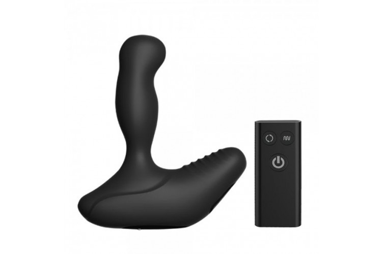 Черный вибромассажер простаты NEXUS REVO STEALTH