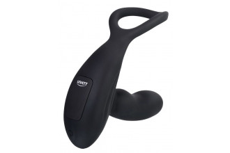 Черный стимулятор простаты Maud с вибрацией