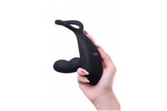 Черный стимулятор простаты Maud с вибрацией