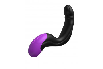 Черно-фиолетовый вибромассажёр простаты Hyper-Pulse P-Spot Massager