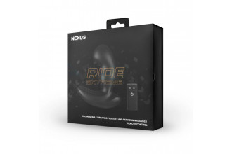 Черный вибромассажер простаты Nexus Ride Extreme - 14,1 см.