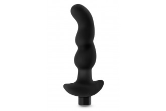 Черный вибромассажер простаты Prostate Massager 03 - 15,2 см.