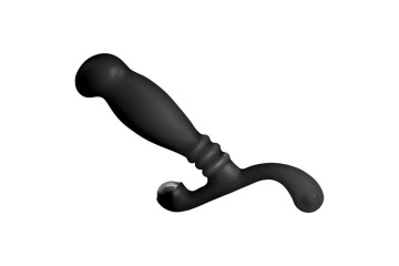 Черный стимулятор простаты Nexus Glide - 11,6 см.