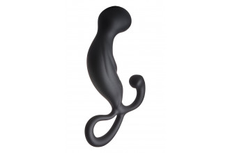 Черный массажер простаты Fantasstic Prostate Stimulator - 13,5 см.