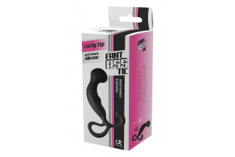 Черный массажер простаты Fantasstic Prostate Stimulator - 13,5 см.
