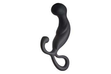 Черный массажер простаты Fantasstic Prostate Stimulator - 13,5 см.