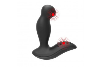 Черный вибромассажер простаты 3,5’’ P-spot Massager - 12,5 см.
