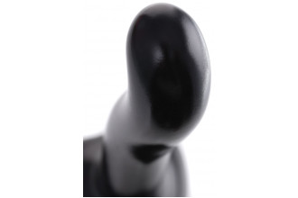 Черный стимулятор для пар P&G-Spot Dildo Size M - 18 см.