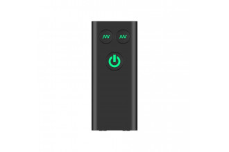 Черный вибростимулятор Nexus Bendz Prostate Edition - 14,1 см.