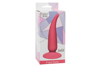 Розовая анальная пробка P-spot Teazer Pink - 12,2 см.