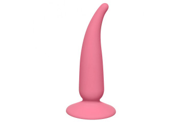 Розовая анальная пробка P-spot Teazer Pink - 12,2 см.