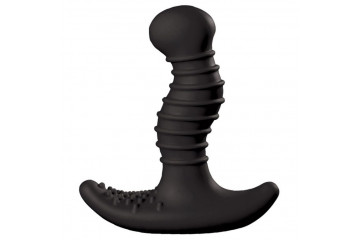 Чёрный массажёр простаты NEXUS Ridge Rider с вибрацией - 12,7 см.