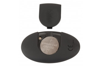 Черная анальная вибропробка с функцией расширения RC Butt Plug with 3 functions