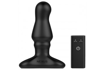 Черный вибростимулятор простаты Nexus Bolster - 12,3 см.