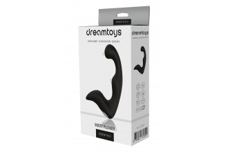 Чёрный перезаряжаемый массажёр простаты Booty Pleaser