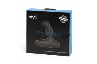 Чёрный массажер простаты NEXUS REVO INTENSE 2.0 с вращающейся головкой